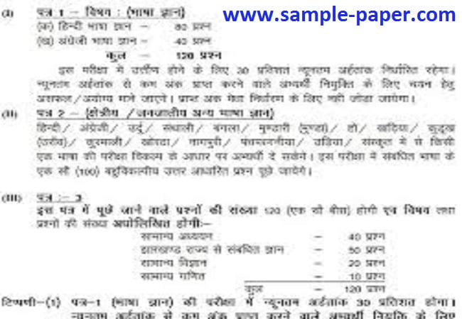 JSSC Police Model Paper 2020